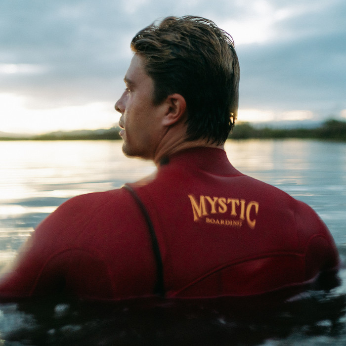 2023 Mystic Mens The One 5/3mm Zip Free Wetsuit 35000.230120 - Red